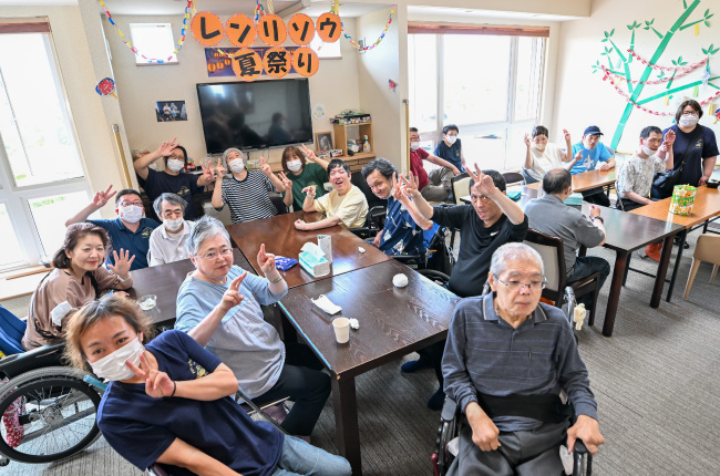 生活介護事業所　レンリソウ 施設の様子